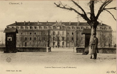 photo 35 Chaumont - avant 1914 Caserne Damrémont