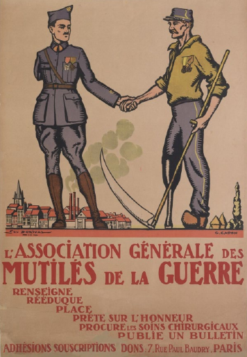 photo 35 1917 Affiche d’appel au don : Association Générale des Mutilés de La Guerre