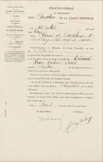 photo 61 Ordre national de la Légion d’honneur