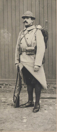 photo 96 Tenue règlementaire du fantassin* français